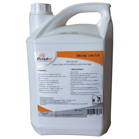 DECAPANT SOLS SANS RINCAGE ECLADOR DECAP'CIRE (5L)